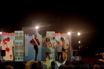 Drag Arush, reinona de las fiestas de Ayatima de Marzagán (Foto Francisco J. Santana)